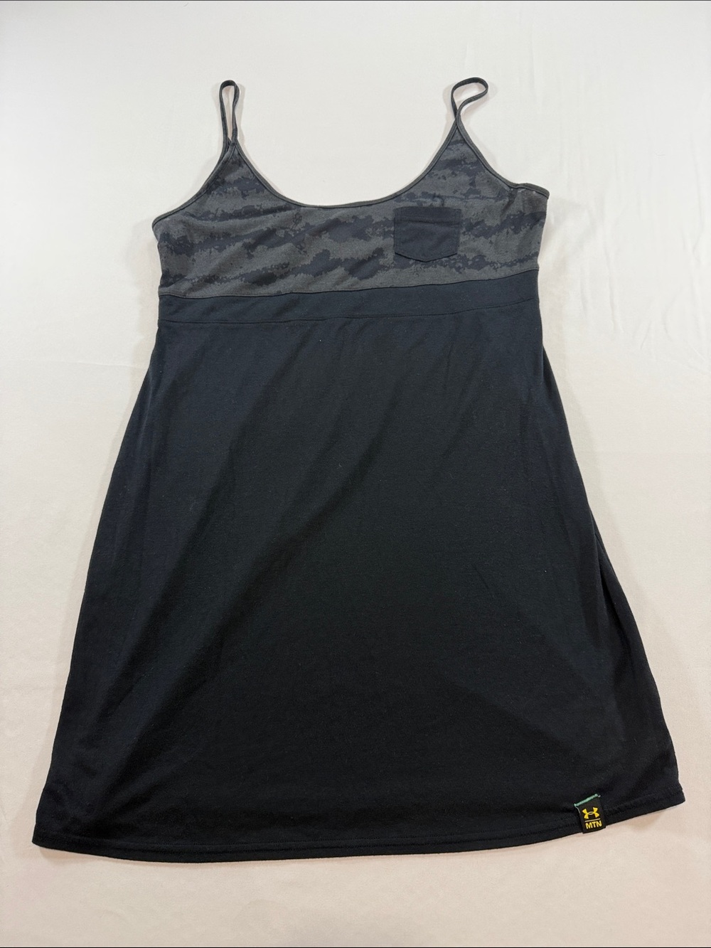 Under Armour Black & Dark Gray Women's Slip Swim Coverup Dress